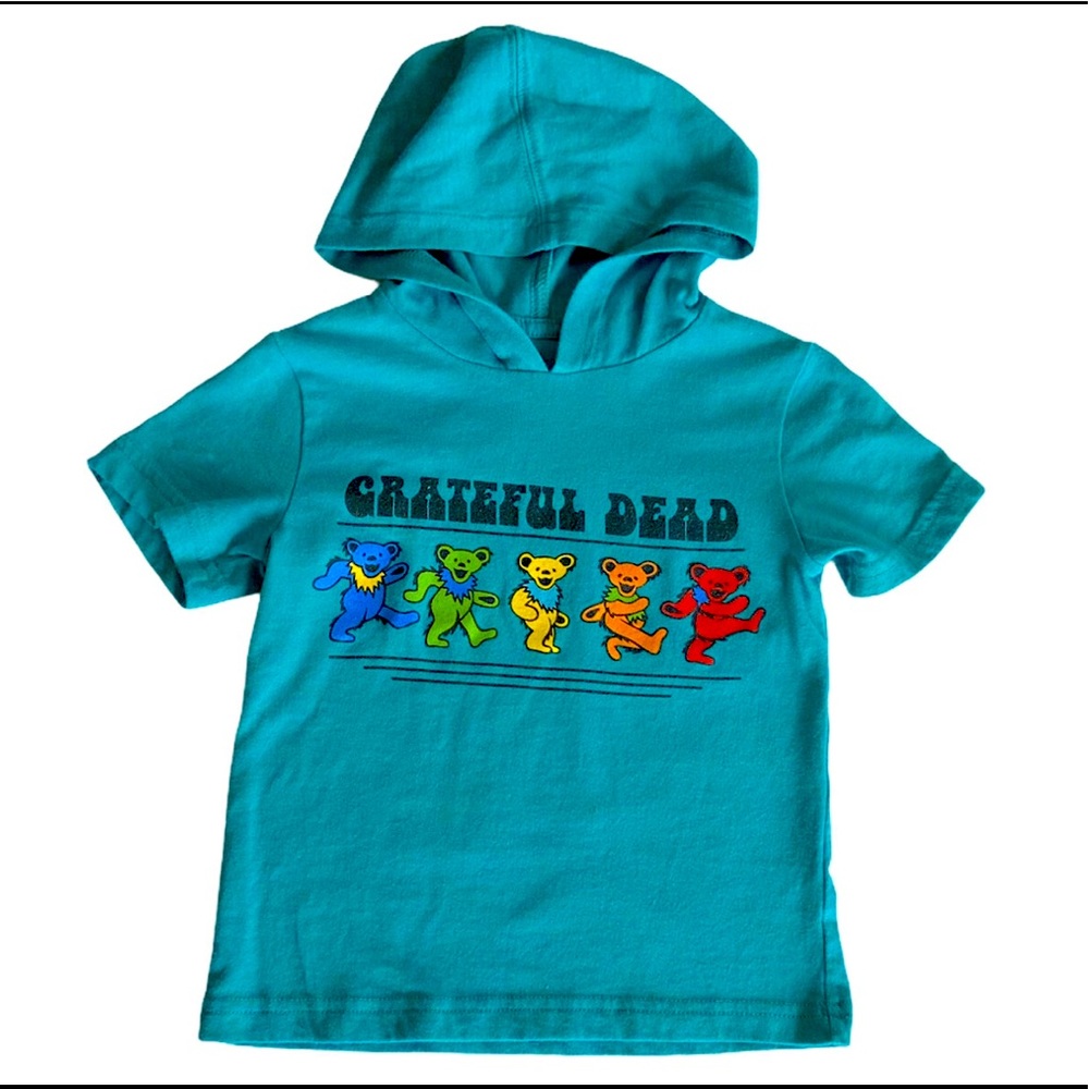 50th Anniv Grateful Dead Short Sleeve Hoodie 4T